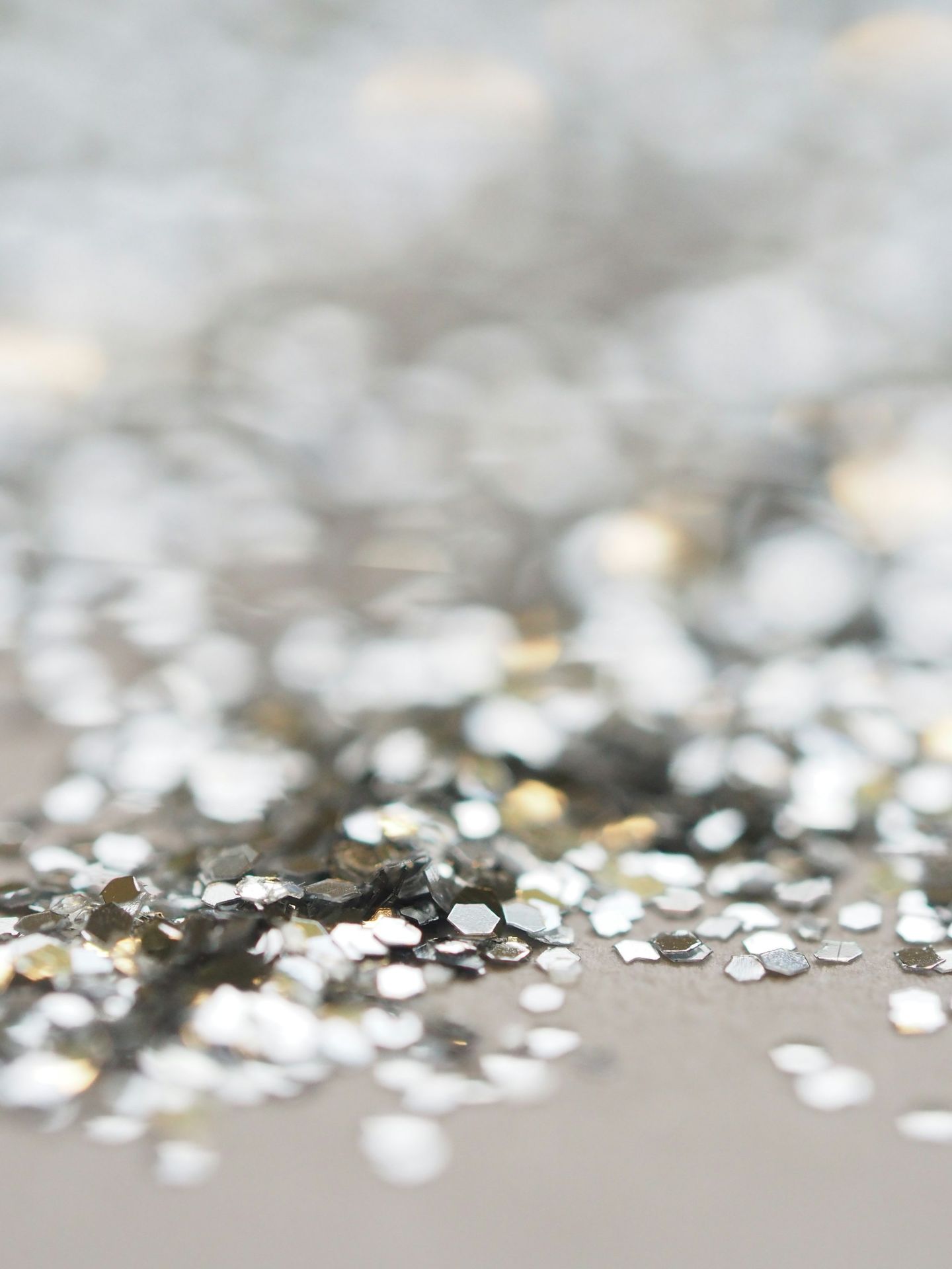 Abstract silver image
